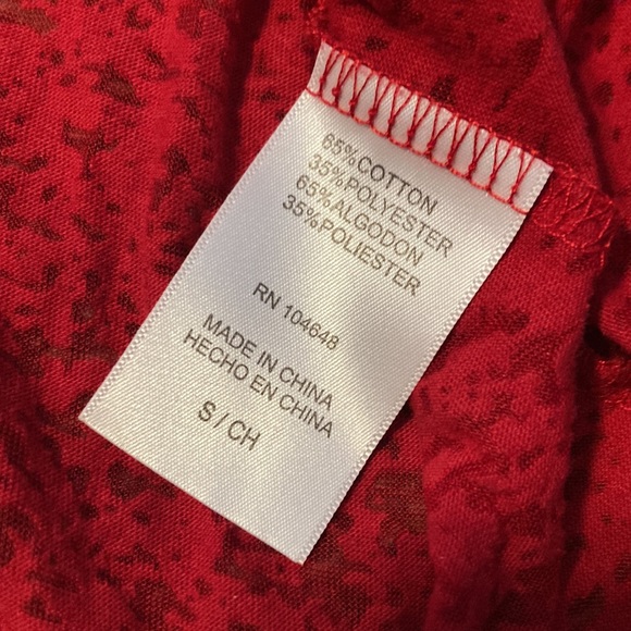 Oklahoma University Sheer Lace Look,Pull over short sleeve Knights Apparel Small - Picture 5 of 6